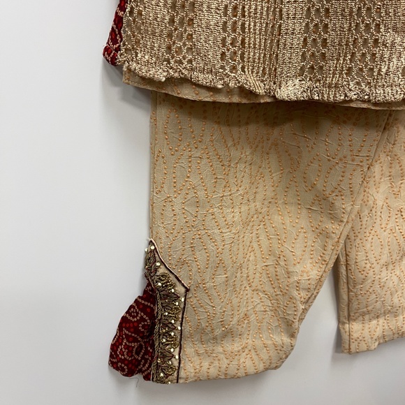 Authentic Siddhis Child Tunic Pant Set from India Size 24 - Picture 3 of 14